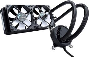 img 1 attached to Fractal Design Celsius S24: Silent Liquid CPU Cooler - PWM - Intelligent 💧 Controls - 240mm Radiator - Includes 2x Dynamic X2 PWM GP-12 Fans - Black