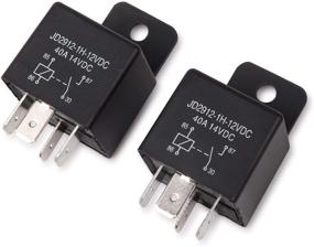 img 4 attached to 🔌 EHDIS 4 Pin 12v 40amp Spst Car Relay - Model No.: JD2912-1H-12VDC 40A 14VDC, Pack of 2, Auto Switches & Starters