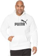 puma mens essentials hoodie peacoat men's clothing logo