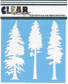 img 1 attached to Clearsnap Clear Scraps Stencils Pine