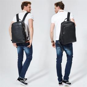 img 3 attached to BOSTANTEN Laptop Backpack: The Ultimate Choice for Stylish and Functional Shoulder Bags