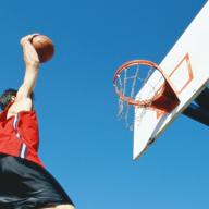 galvanized steel chain basketball net by crown sporting goods - ideal for outdoor use логотип