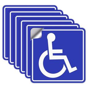 img 4 attached to Wheelchair Self Adhesive Reflective Protected Waterproof