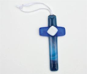 img 1 attached to 🎁 Grandpa Handmade in USA Glass Cross: Meaningful Gift for Father's Day, Christmas, and Grandpa's Birthday