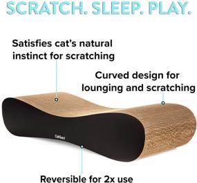 img 1 attached to 🐱 CatGuru The Infinity Scratcher: Enhance Your feline's Playtime with Endless Fun!