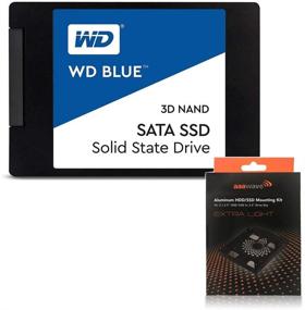 img 4 attached to 📦 Ultimate Storage Combo: WDS500G2B0A 500GB 2.5" SSD + AAAwave Aluminum HDD/SSD Mounting Kit