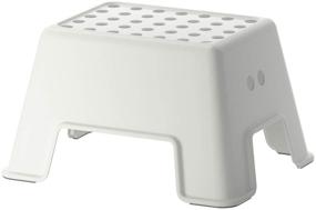 img 4 attached to 🪜 Ikea Bolmen Slip Resistant Step Stool - 9.875 inch