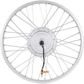 img 1 attached to 🚲 AW 24" Electric Bicycle Front Wheel Conversion Kit - Powerful 750W Motor, Fits 24" x 1.75" to 2.1" Tire, 36V Efficient E-bike Upgrade