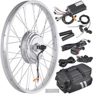 🚲 aw 24" electric bicycle front wheel conversion kit - powerful 750w motor, fits 24" x 1.75" to 2.1" tire, 36v efficient e-bike upgrade logo