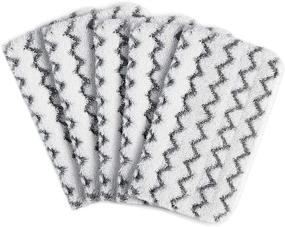 img 4 attached to 🧽 5 Pack of AIR U+ Steam Mop Replacement Pads for Shark Steam Mop S1000 S1000A S1000C S1000WM S1001C - Compatible and High-quality