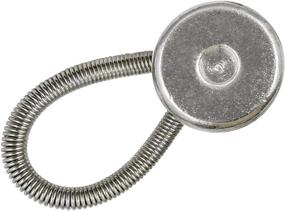 img 2 attached to 💼 Comfy Clothiers - 10-Pack Metal Button Collar Extenders for Supreme Comfort