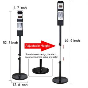 img 3 attached to Convenient Wall Mounted Thermometer + Soap Dispenser Set for High-Density Areas