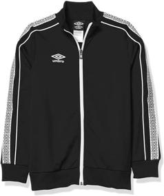 img 3 attached to 🧥 Medium Boys' Clothing: Umbro Diamond Jacket in Beauty Design