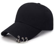 suga snapback baseball cap with iron rings - kpop hat for a trendy look logo