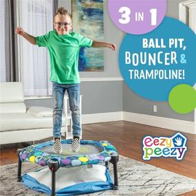 img 3 attached to 🎈 Convenient and Portable Eezy Peezy Folding Ball Bouncer for Endless Fun