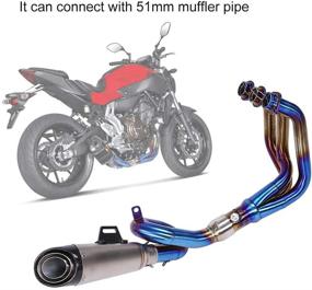 img 3 attached to Motorcycle Exhaust System Yamaha 2014 2017