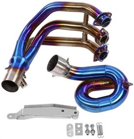 img 4 attached to Motorcycle Exhaust System Yamaha 2014 2017