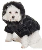 quilted dog parka by fashion pet logo