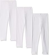 🌈 hanes little girls' leggings (pack of 3) - stylish and durable leggings for your little ones! logo