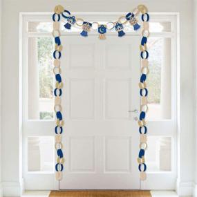 img 2 attached to 🎉 Vibrant Ramadan Decoration Kit - 90 Chain Links and 30 Paper Tassels by Big Dot of Happiness - Elevate Your Eid Mubarak with Paper Chains Garland - 21 feet