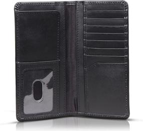 img 4 attached to 👝 RAWHYD Leather Bifold Wallet Western: Stylish and Functional Classic Design