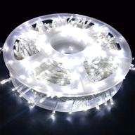 🌟 mygoto cool white led string lights - 165ft waterproof 500led 30v plug in string lights with 8 modes for indoor and outdoor party wedding, home, patio, lawn, and garden decor logo