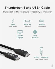 img 3 attached to ⚡️ Efficient Thunderbolt Charging Solution: Plugable Thunderbolt Certified Charging Compatible