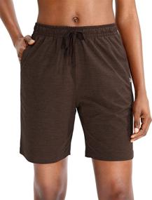 img 3 attached to 🩳 G Gradual Women's Bermuda Shorts: Jersey Shorts with Deep Pockets, 7" Long, Ideal for Women's Lounge, Walking, and Athletic Activities