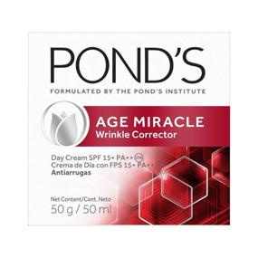 img 3 attached to 🌞 Крем для лица Ponds Age Miracle с SPF 15 - Антивозрастное увлажняющее средство против морщин для ежедневного применения (50 мл)