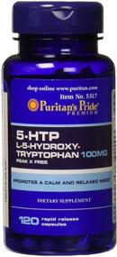 img 4 attached to 💊 Капсулы Puritan's Pride 5-HTP 100 мг (Гриффония Симплицифолия) - 120 штук