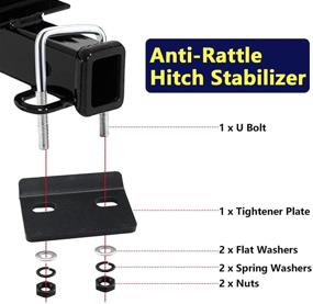 img 2 attached to Funmit Tightener Anti Rattle Stabilizer Stainless