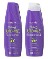 🎋 bamboo & kakadu plum miracle volume shampoo and conditioner - 12.1 fl oz each, ultimate volumizing hair care logo