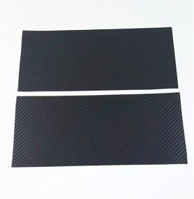 img 1 attached to XYC Compatible with Chevrolet - 2-Piece Carbon Fiber Bowtie Emblem Overlay Sheets for Chevy: Front/Back Vinyl Decal Wrap