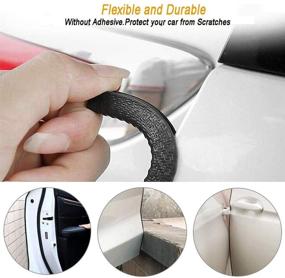 img 2 attached to 🚗 Seametal Car Door Edge Guard Protector: Premium Auto Sill Protector for Car SUV (2x16.5ft)