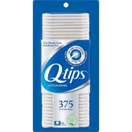 🧷 q-tips cotton swabs original - 375 count pack: versatile and gentle cleaning logo