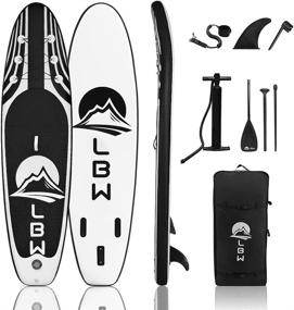 img 4 attached to LBW Stand Paddle Board Inflatable