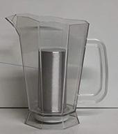 🥤 unbreakable and bpa-free: polar pitcher pl3677 polycarbonate plastic for efficient cooling and beverage serving logo