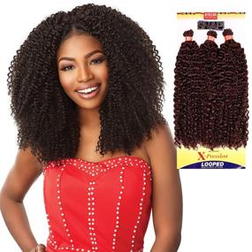 img 3 attached to Sensationnel Synthetic Crochet Braids Collection Hair Care for Hair Extensions, Wigs & Accessories