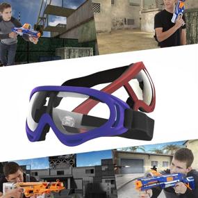 img 1 attached to Blaster Tactical Protective Goggles N Strike