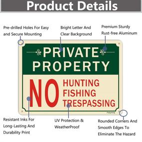 img 2 attached to Property Trespassing Reflective Resistant Waterproof Occupational Health & Safety Products