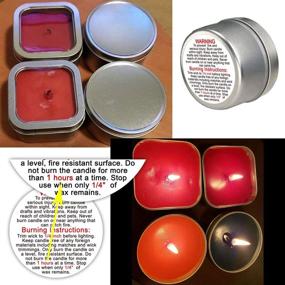 img 2 attached to Warning Stickers Container Melting Votives%EF%BC%8C