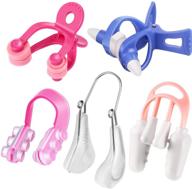 5 pieces nose up lifting clips - ultimate tool for slimming & beauty enhancement, silicone nose bridge slimming clips with massaging benefits for women logo
