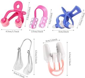 img 3 attached to 5 Pieces Nose Up Lifting Clips - Ultimate Tool for Slimming & Beauty Enhancement, Silicone Nose Bridge Slimming Clips with Massaging Benefits for Women