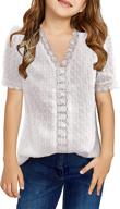 ecrocoo summer crochet blouses: stylish girls' clothing, tops & tees logo