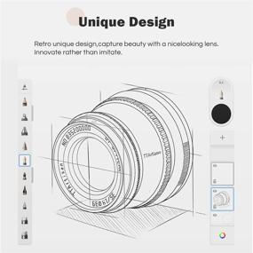 img 1 attached to 📸 TTArtisan 35mm F1.4 Manual Focus APS-C Format Fixed Lens for Fuji Fujifilm X-Mount Cameras - X-A1, X-A10, X-A2, X-A3, X-A5, X-H1, X-T1, X-T10, X-T2, X-T20, X-T100, X-PRO1, X-PRO2, etc. (Silver)