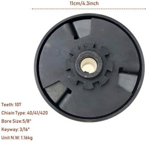 img 3 attached to Вариатор сцепления цепи картинга для газонокосилок.