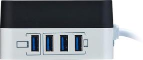 img 1 attached to 💡 Australis Tech Power Strip: USB Hub, Surge Protection, 4 USB Ports, 4 Power Outlets