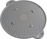 🔳 versatile simply served large splatter screen trivet, gray - 3-in-1 kitchen accessory logo