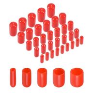 uxcell 100pcs rubber protectors assortment fasteners and collated fasteners logo