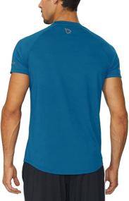 img 3 attached to Baleaf Sleeve T Shirt Running Fitness Men's Clothing